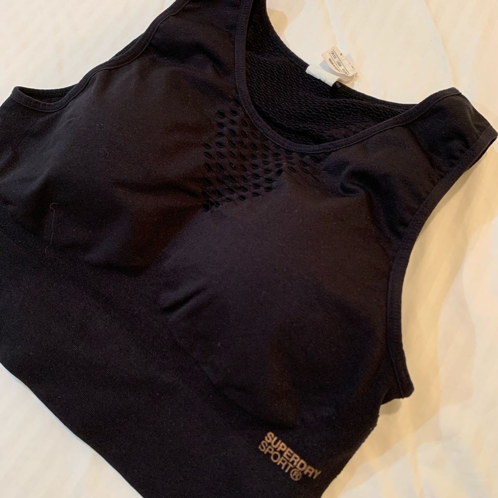 Superdry padded sports bra - EUC